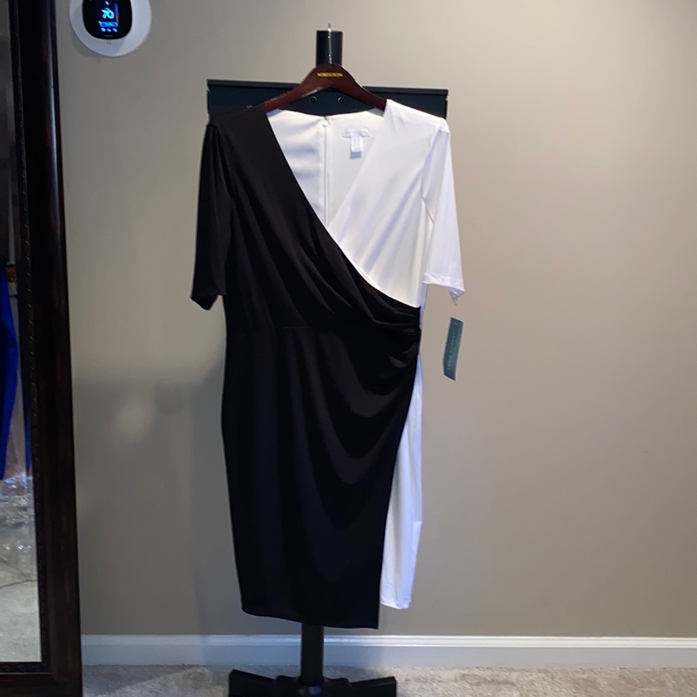 London Times, Black & White Dress!